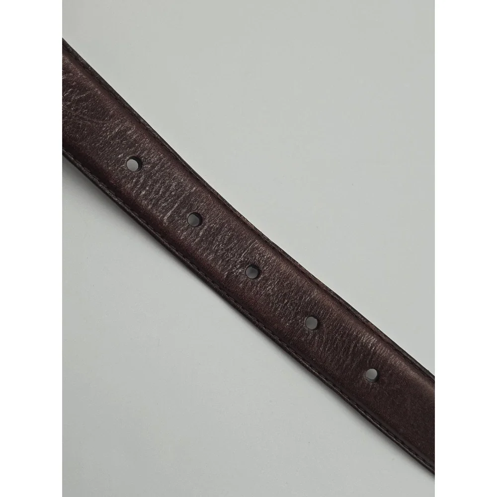 FOSSIL Brown Genuine Leather Belt Size M BT768120002 31